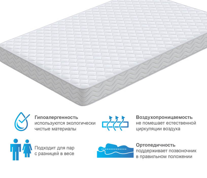 Другие размеры, Матрас Орматек Спринг 90*190