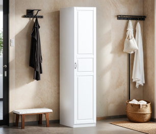 Шкаф однодверный Макс 500 мм, вариант №5 (ЛДСП/МДФ)