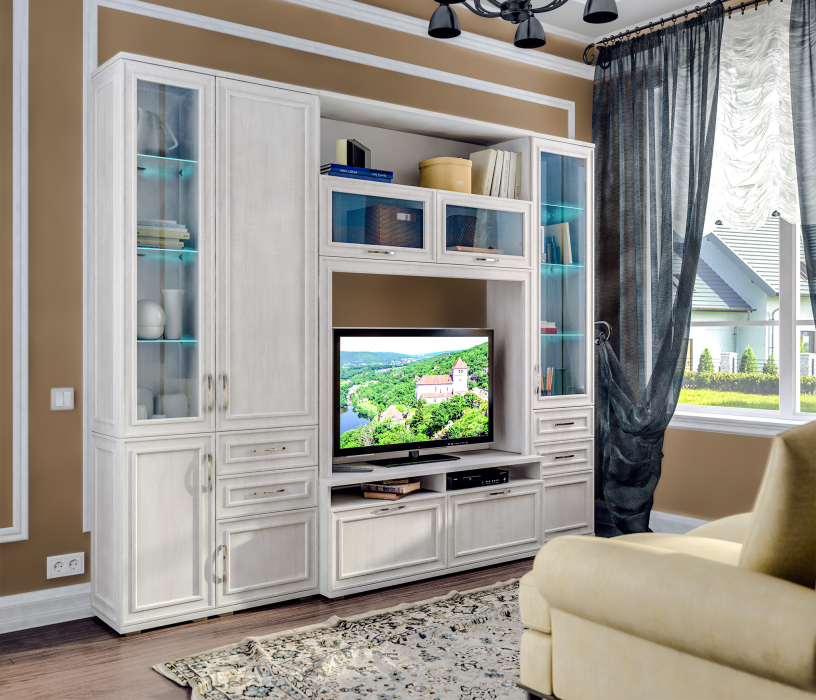 Витрины, Витрина торцевая Флоренция СБ-2401 правая