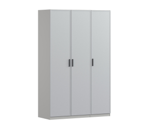 Шкаф трехдверный Макс 1500 мм, вариант №3 (ЛДСП/МДФ)