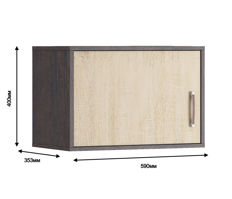Настенные полки, Полка навесная Афина СБ-2240