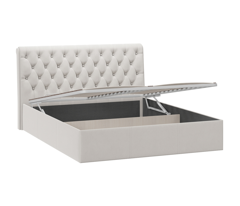 Мягкая кровать, Кровать Скарлет 160*200 с ПМ (велюр)