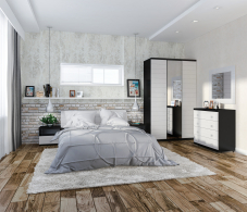 Спальные гарнитуры, Спальня со шкафом Гретта Онденс СБ-208