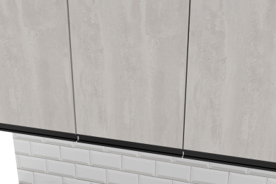 Кухонный гарнитур Сюита макси 1,8 м Бетон светлый ЛДСП