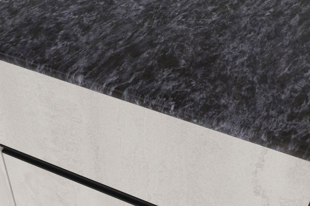 Кухонные гарнитуры, Кухонный гарнитур Сюита мега 2,5 м Бетон светлый ЛДСП