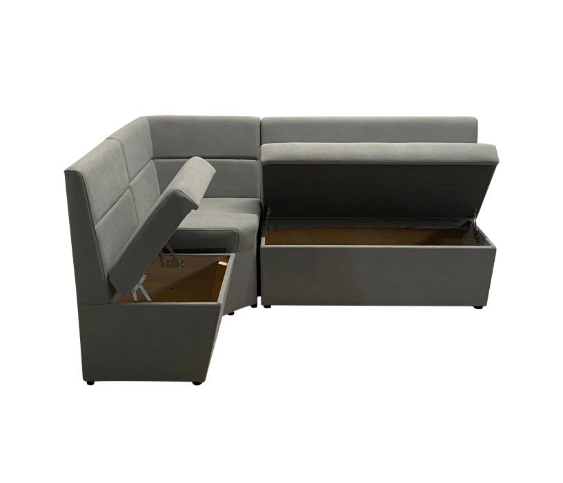 Кухонные уголки, Кухонный уголок Уют высокий сектор, велюр