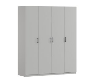 Шкаф четырехдверный Макс 2000 мм, вариант №1 (ЛДСП)