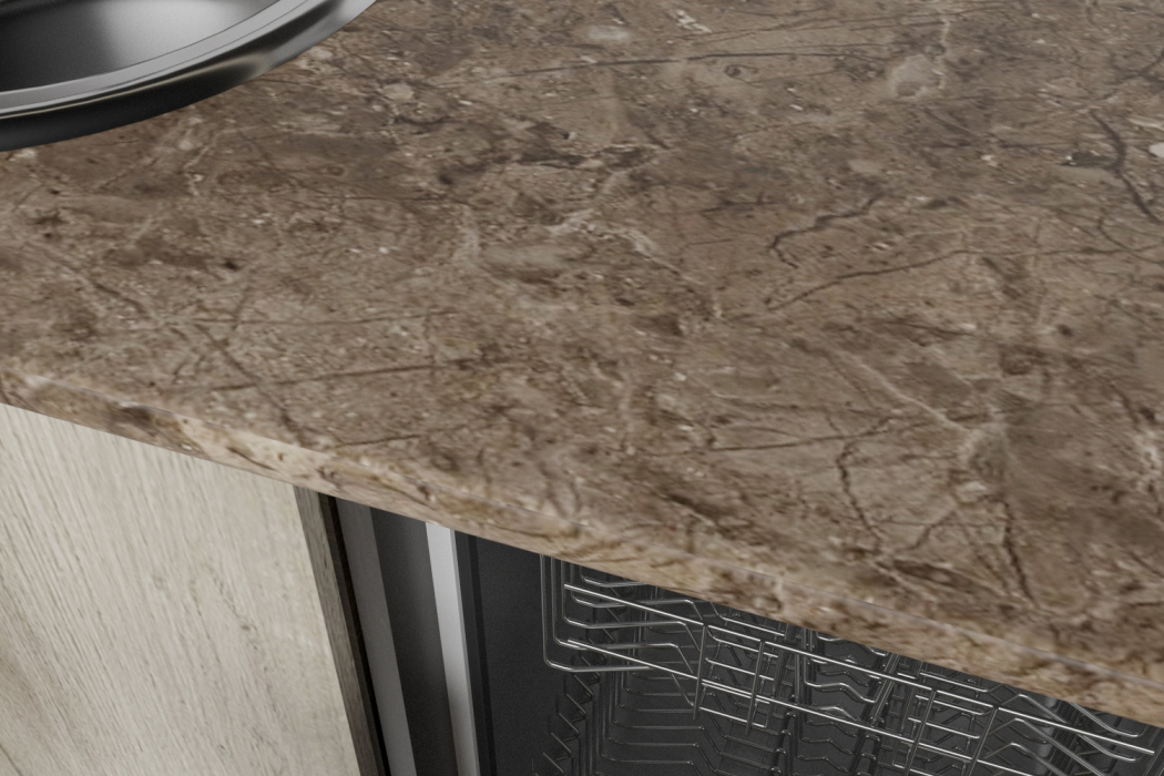 Кухонные гарнитуры, Кухонный гарнитур Равенна прайм 0,4 х 1,1 х 2,0 м Дуб браун ЛДСП