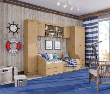 Кровати одноярусные, Кровать Фрегат СБ-2810