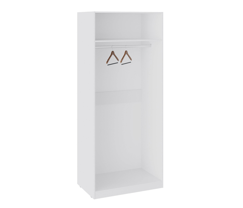 Шкафы распашные, Шкаф для одежды (двери зеркало)  Глосс