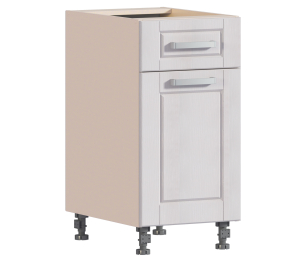 Регина РСДЯ-40 Шкаф-стол Песочный/Риф белоснежный